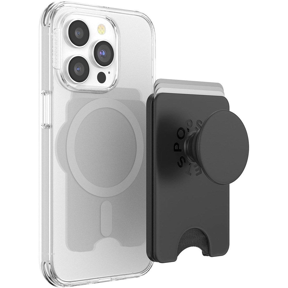 POPSOCKETS MagSafe Greb & Kortholder - Sort