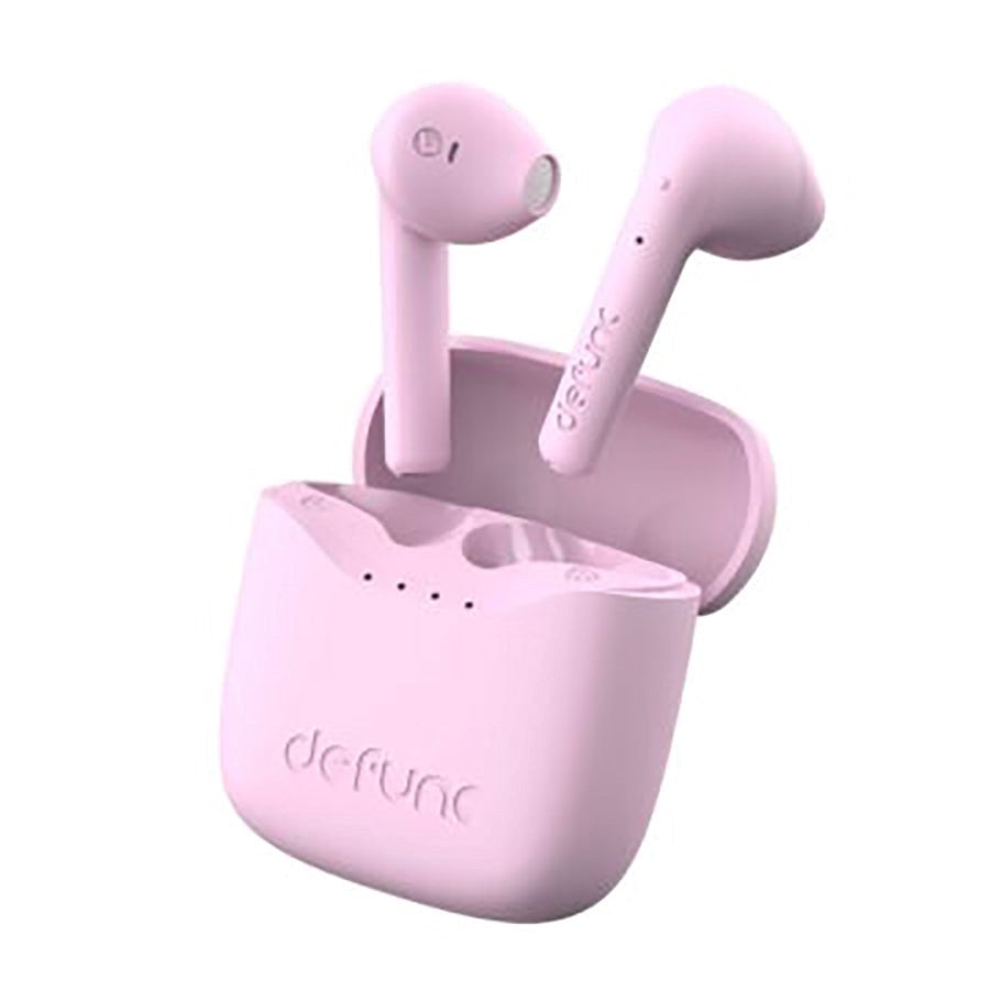Defunc True Lite Bluetooth-hodetelefoner m. Ladeveske - Rosa