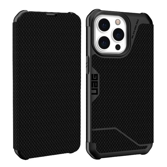 iPhone 13 Pro UAG METROPOLIS Series Folio Bakdeksel - Kevlar - Svart