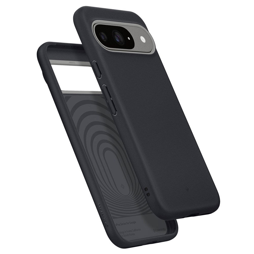 Google Pixel 9 / 9 Pro Spigen Caseology Nano Pop fleksibelt plastdeksel - svart / grå