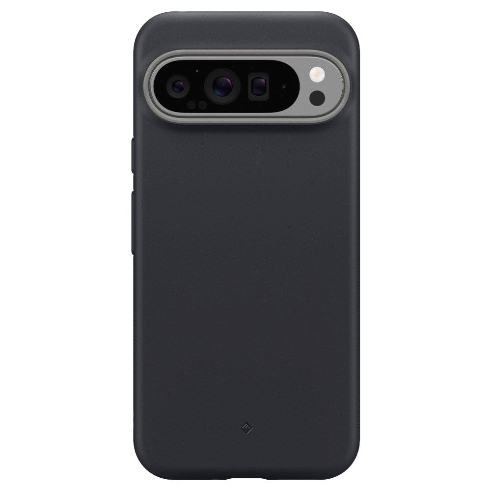 Google Pixel 9 Pro XL Spigen Caseology Nano Pop fleksibelt plastdeksel - svart / grå