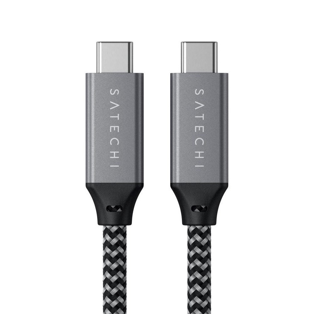 Satechi USB4 PD 100W kabel USB-C til USB-C - 80 cm - Svart