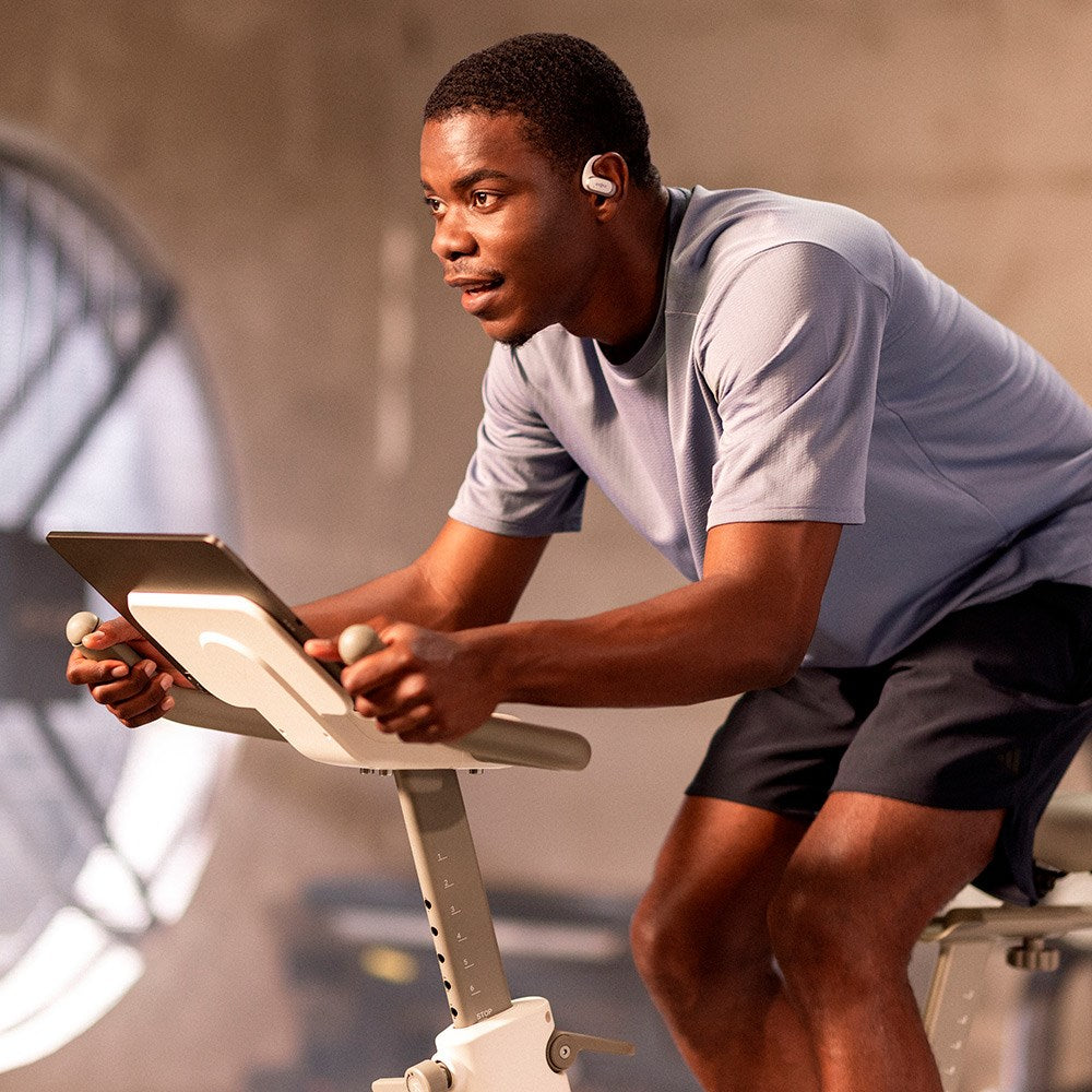 Shokz OpenFit Air True trådløse øretelefoner - Hvit