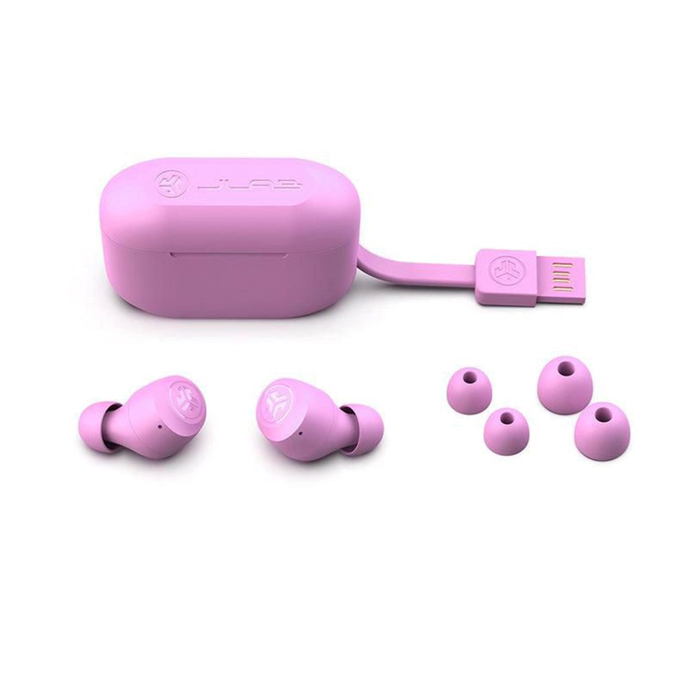 JLab Go Air Pop True trådløse ørepropper Bluetooth - Rosa