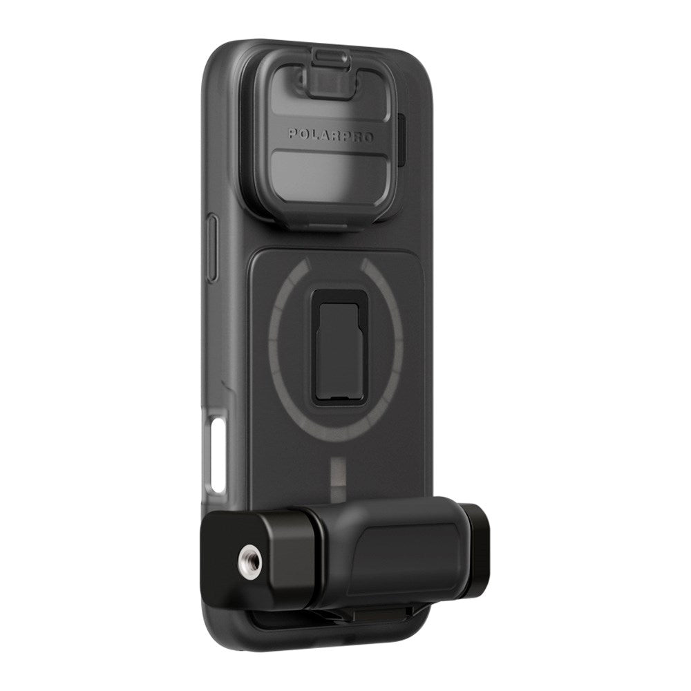 iPhone 16 Pro Max PolarPro LiteChaser 16 Pro Bagside Cover - MagSafe Kompatibel - Sort