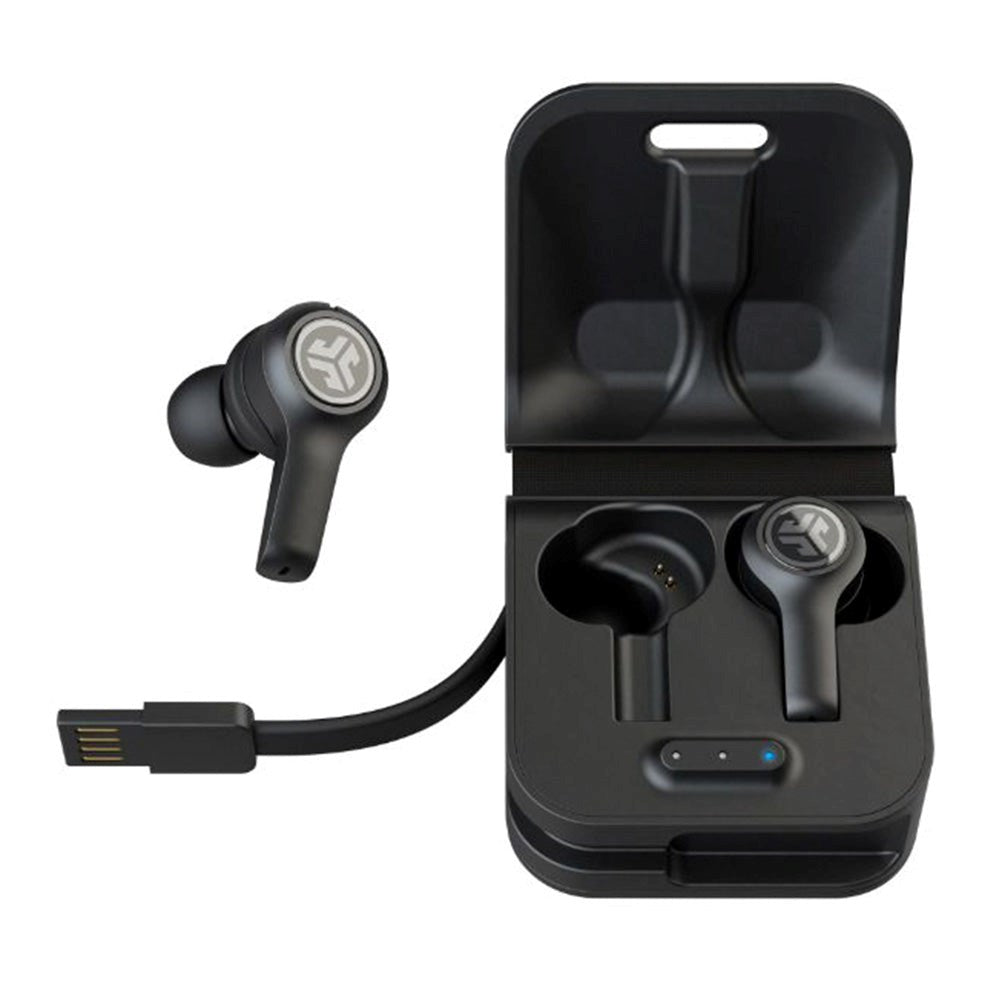 JLab JBuds Air Executive True Wireless In-Ear-hodetelefoner - Svart