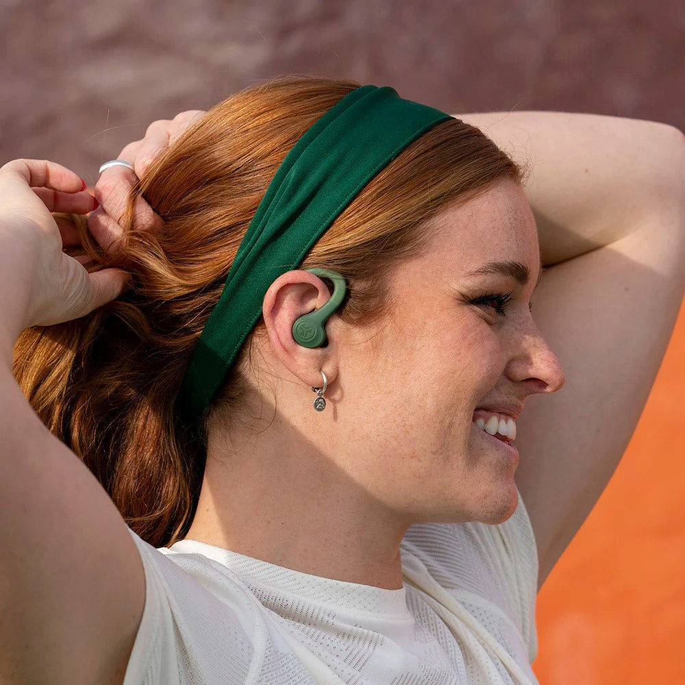 JLab GO Air Sport True Wireless In-Ear-hodetelefoner - mørkegrønn