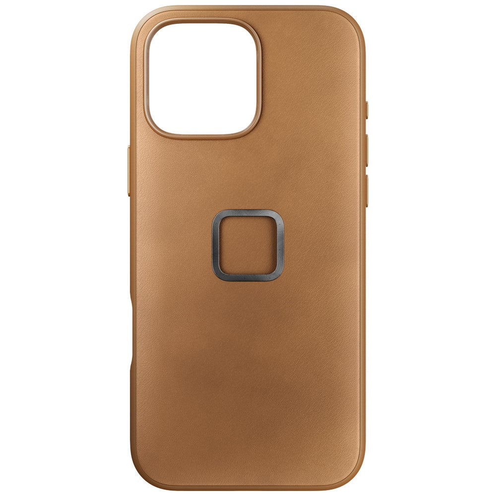 Peak Design iPhone 16 Pro Max Skinndeksel m. SlimLink-brakett - MagSafe-kompatibel - Tan
