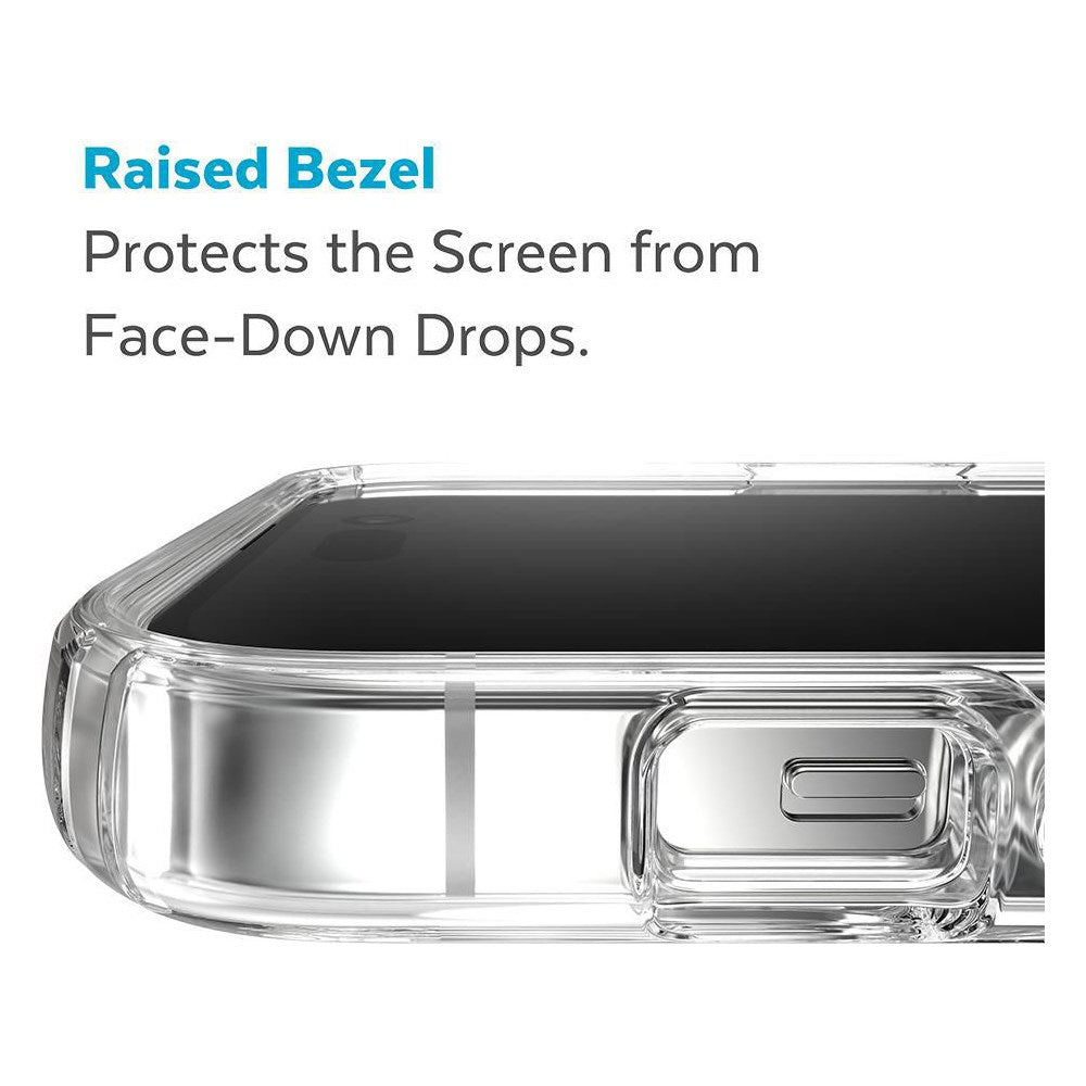 iPhone 14 Plus Speck Presidio Perfect-Clear-deksel - Magsafe-kompatibel - Gjennomsiktig
