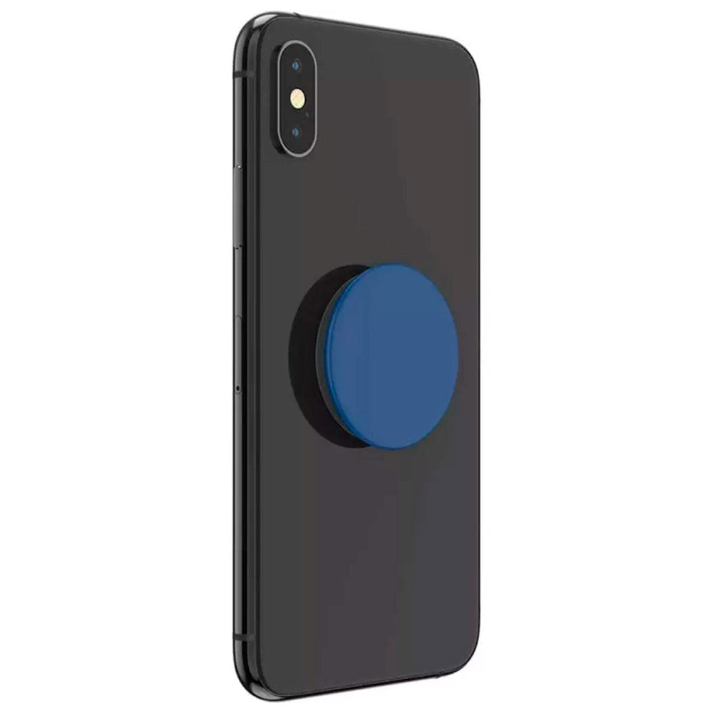 POPSOCKETS PopGrip Basic Classic Blue m. Stående funksjon