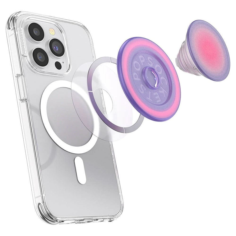 POPSOCKETS PopGrip Aura MagSafe - Stativ og grep