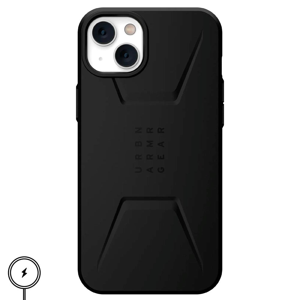 iPhone 14 Plus UAG CIVILIAN Series Bakdeksel - MagSafe-kompatibel - Svart