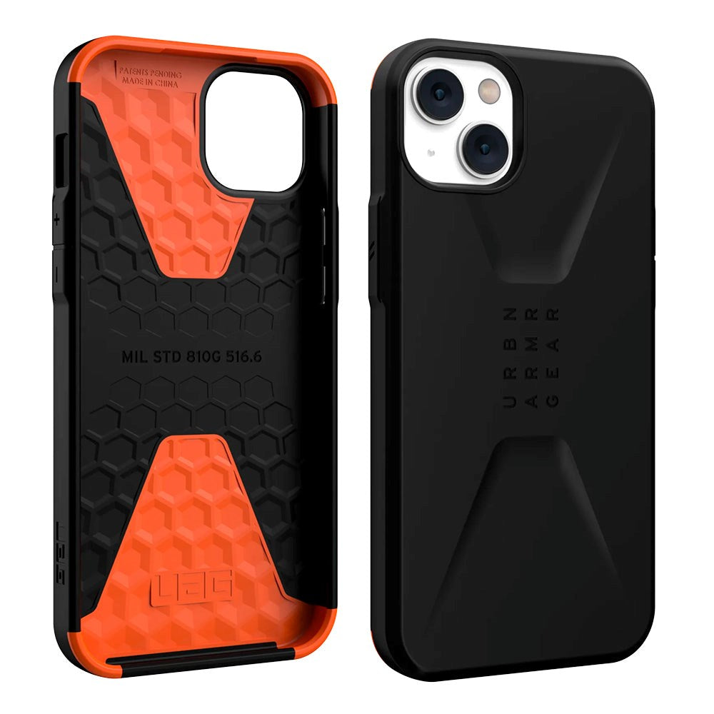 iPhone 14 Plus UAG CIVILIAN Series Bakdeksel - Svart