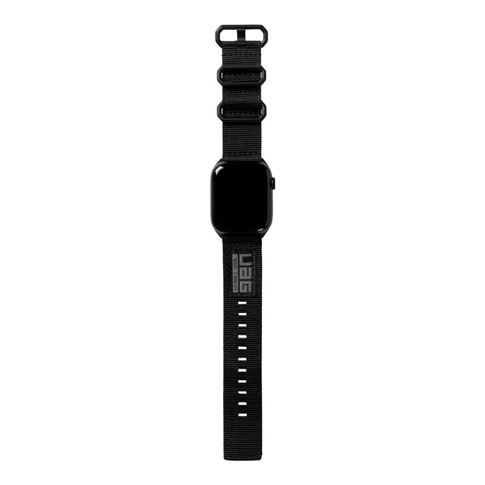 Apple Watch (42/44/SE/45/46/49 mm) UAG Nato-rem - svart