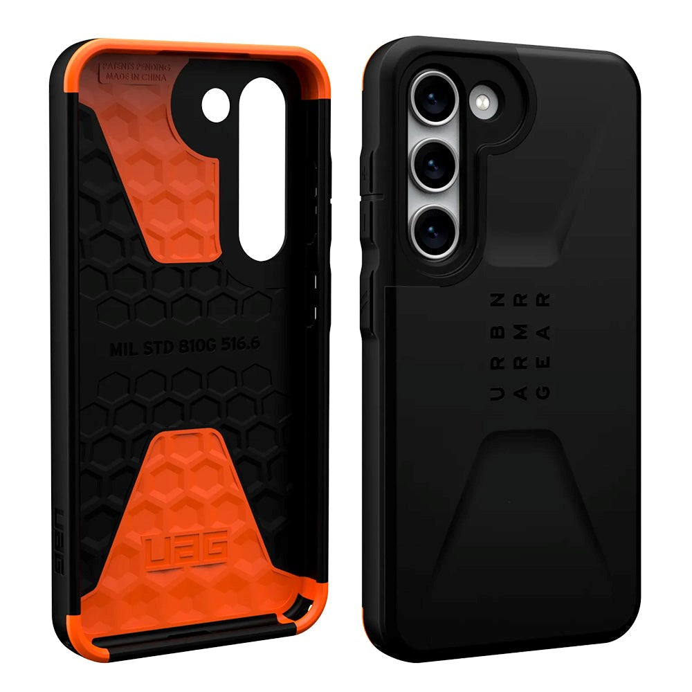 Samsung Galaxy S23 UAG CIVILIAN Series Bakdeksel - Svart