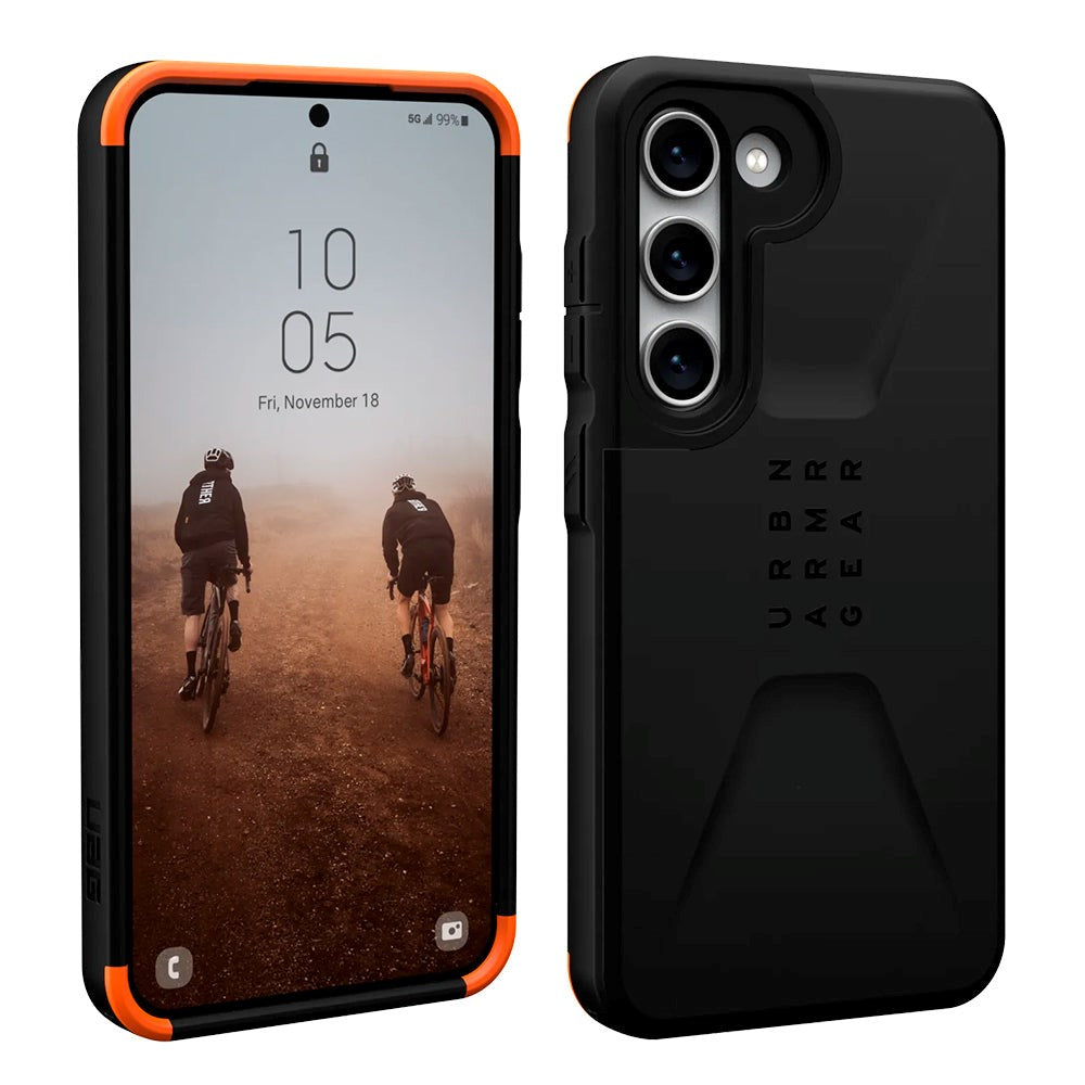 Samsung Galaxy S23 UAG CIVILIAN Series Bakdeksel - Svart