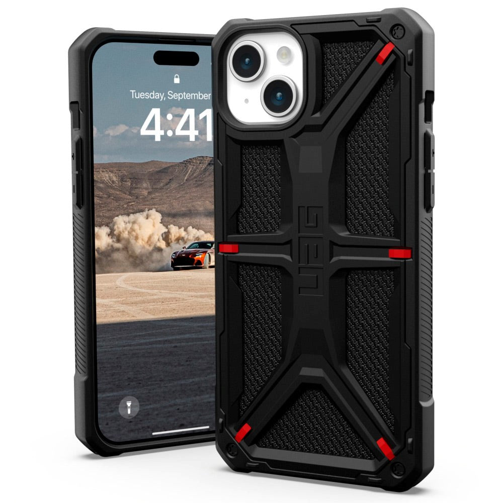 iPhone 15 Plus UAG MONARCH Series Bakdeksel - Svart