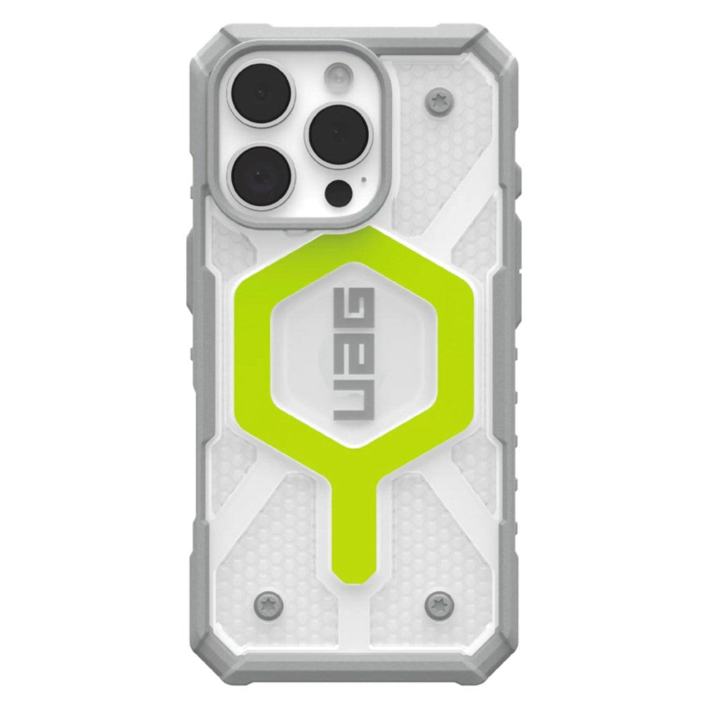 iPhone 16 Pro UAG PATHFINDER Series Bagside Cover - MagSafe Kompatibel - Active Neon