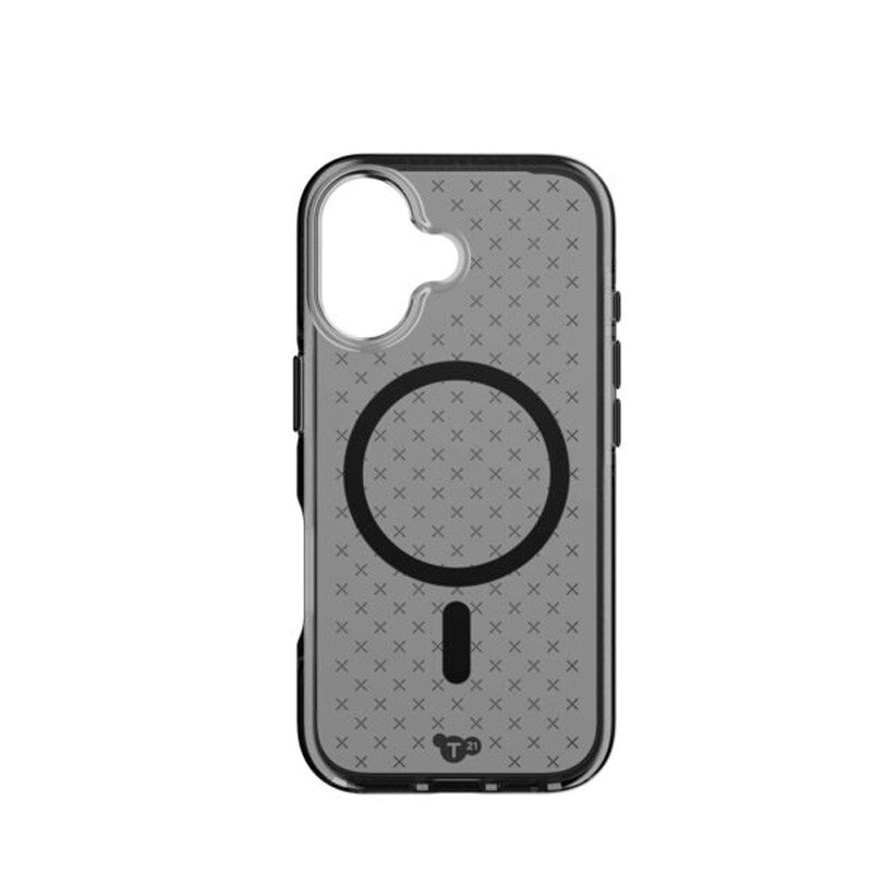 iPhone 17 Tech21 EVO Check Mobil Cover - MagSafe Kompatibel - Sort