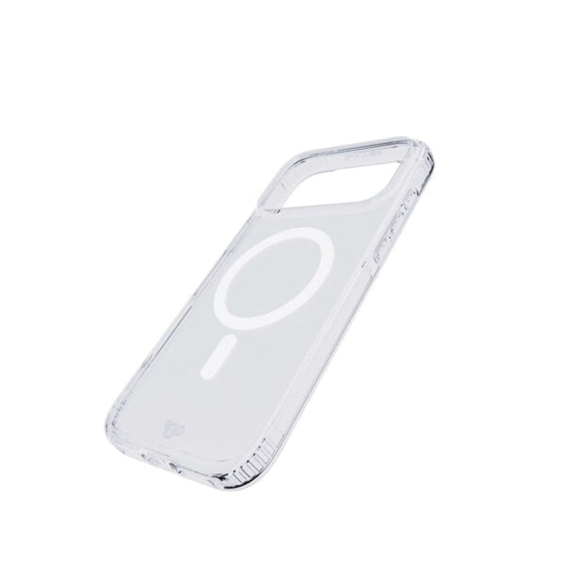 iPhone 17 Pro Max Tech21 EVO Clear Mobil Cover - MagSafe Kompatibel - Gennemsigtig