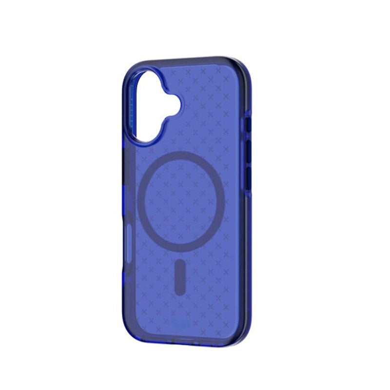iPhone 17 Tech21 EVO Check Mobil Cover - MagSafe Kompatibel - Blå