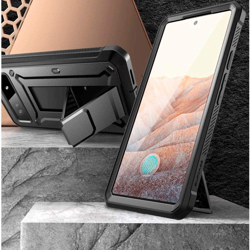 Robust beskyttelse for Pixel 7a – Supcase Unicorn Beetle Pro – Svart