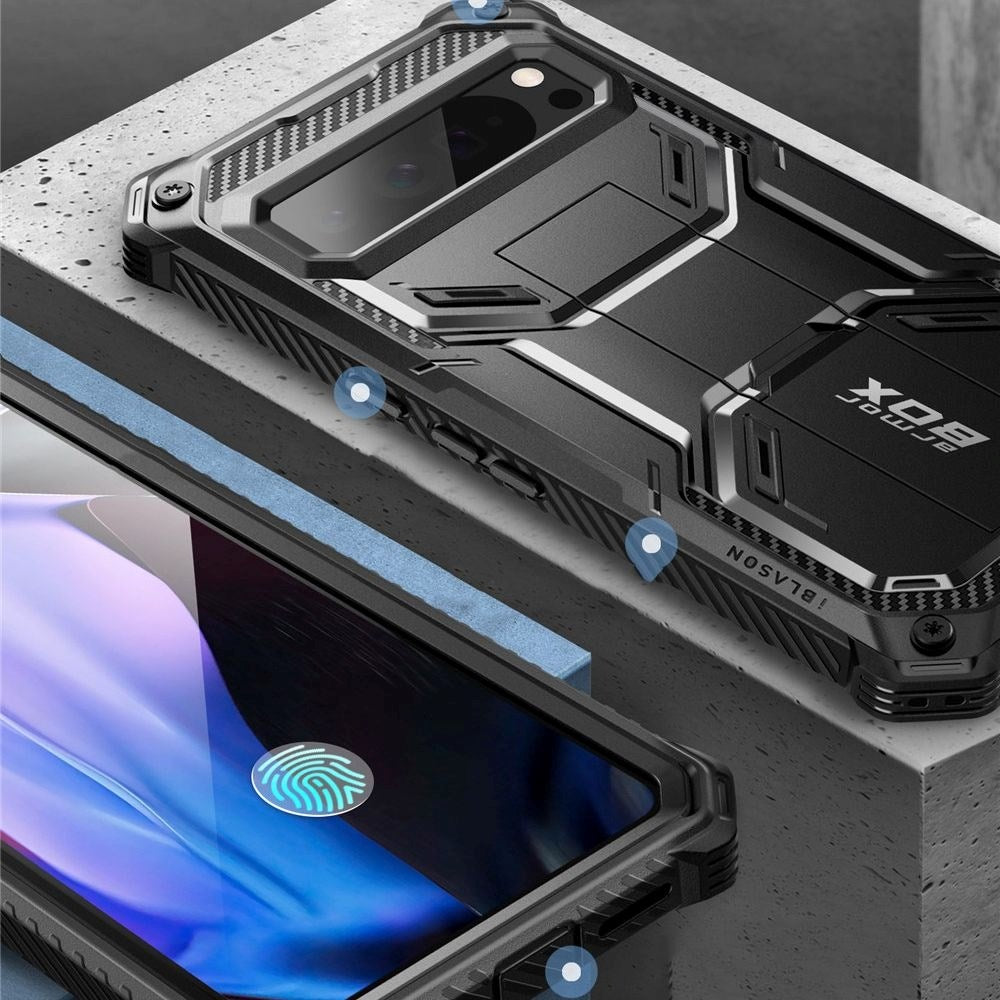 Google Pixel 9 Pro XL - Supcase IBLSN Armorbox - Svart