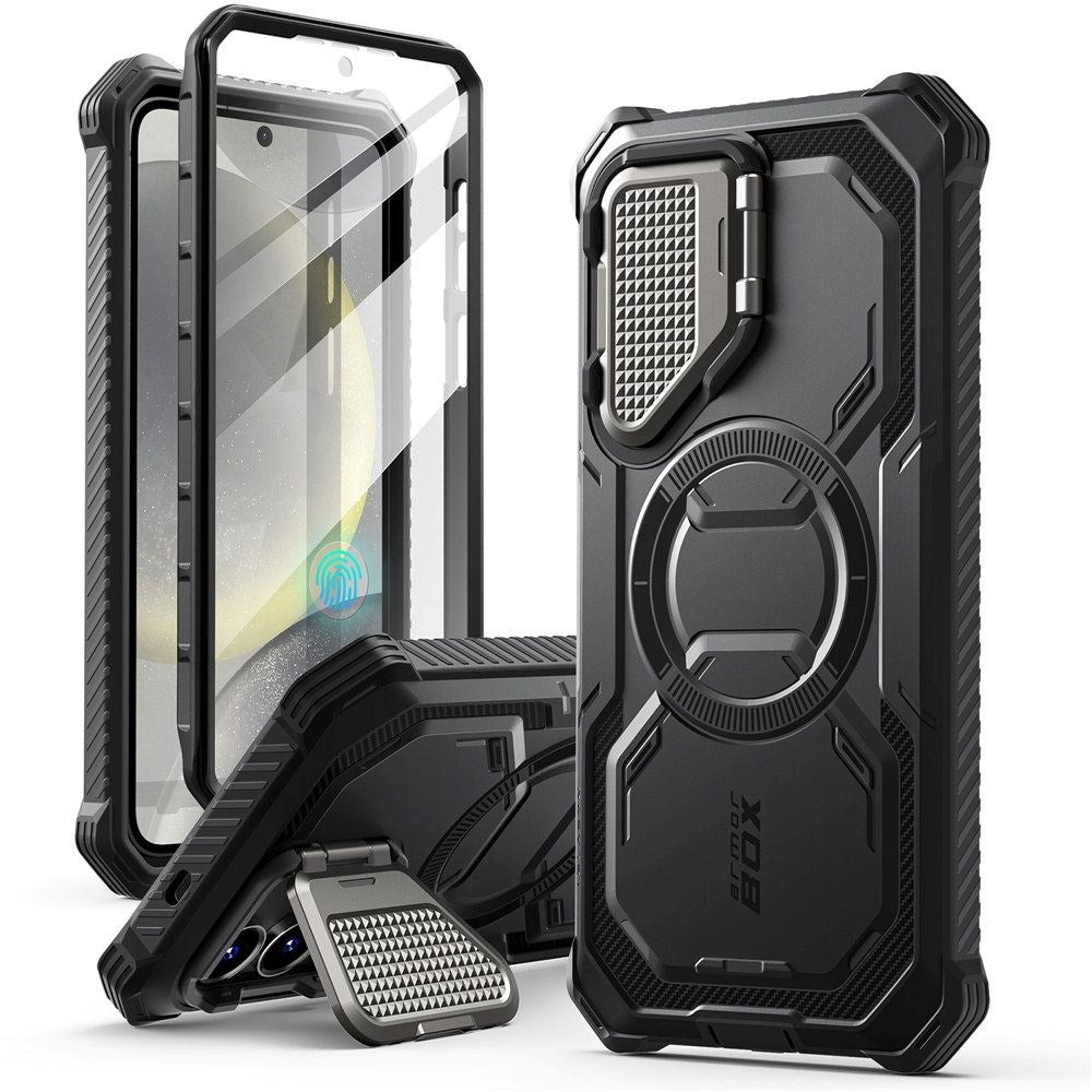 Samsung Galaxy S25+ (Plus) Supcase IBLSN Armorbox-deksel - MagSafe-kompatibel - Svart