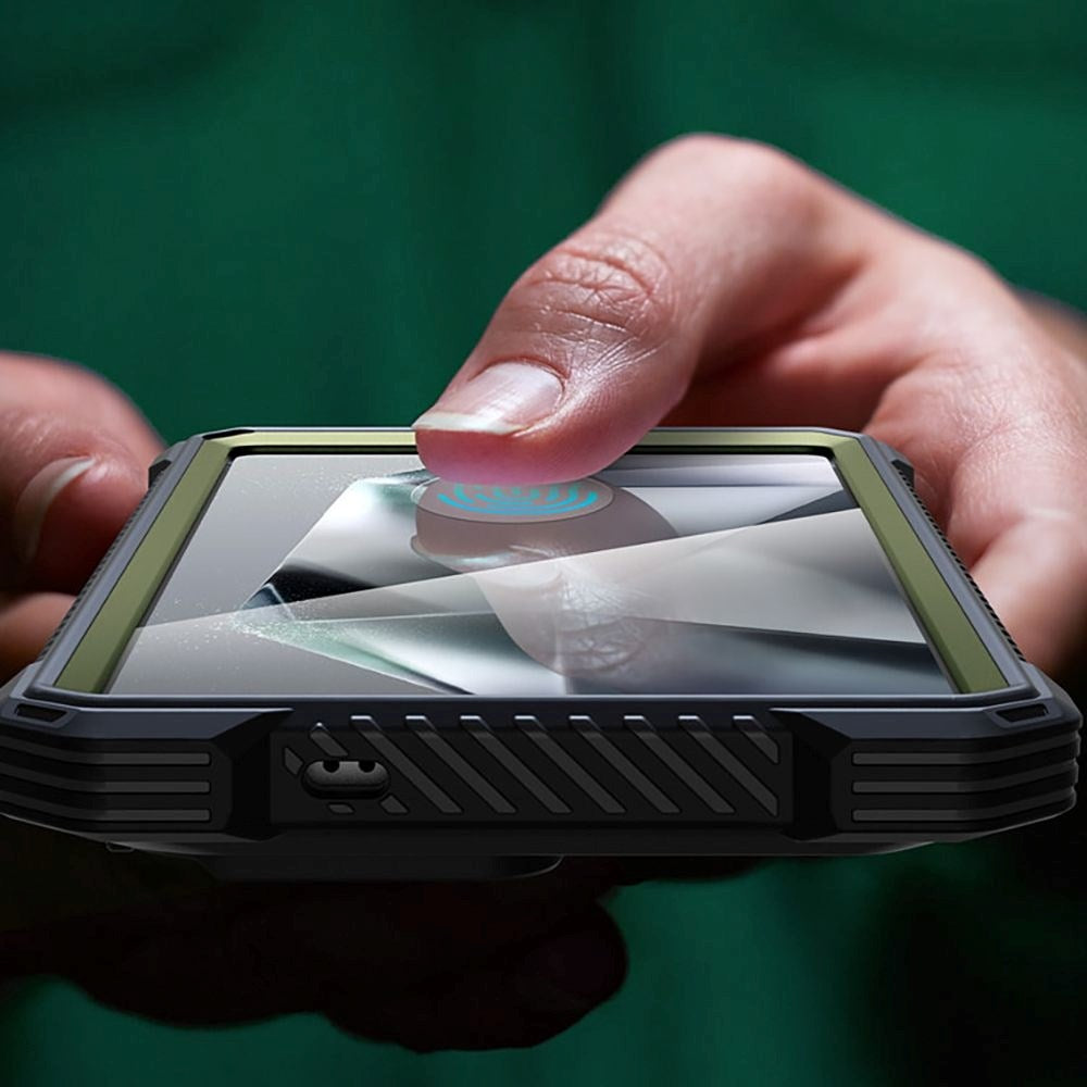 Samsung Galaxy S25 Ultra Supcase IBLSN Armorbox-deksel - MagSafe-kompatibel - Grønn