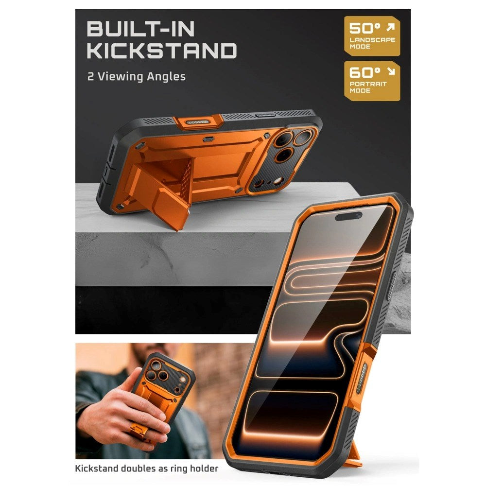 Supcase Unicorn Beetle Cover - iPhone 17 Pro Max – Orange