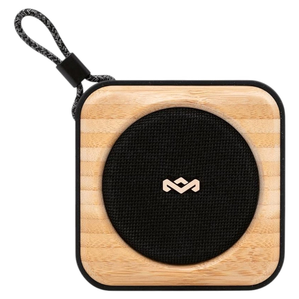 House of Marley Roots Bærbar Bluetooth Højttaler - Sort / Lys Bambus