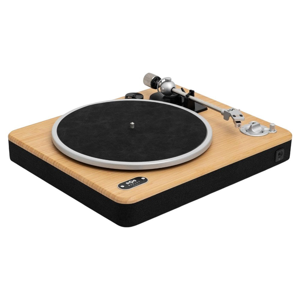 House of Marley Stir It Up Wireless 2 Pladespiller m. Bluetooth - Sort / Lys Bambus
