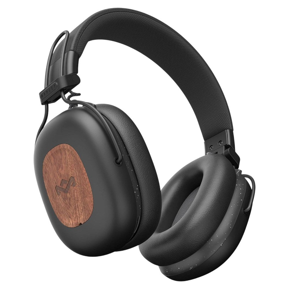 House of Marley Positive Vibration Rebel ANC Høretelefoner - Over-Ear - Sort