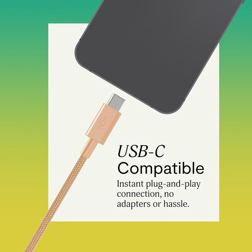 House of Marley Smile Jamaica In-Ear Høretelefoner m. USB-C - Kobber