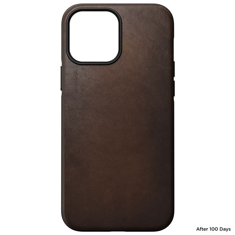 iPhone 13 Pro Max Modern Nomad Horween Leather Cover - MagSafe Kompatibel - Brun