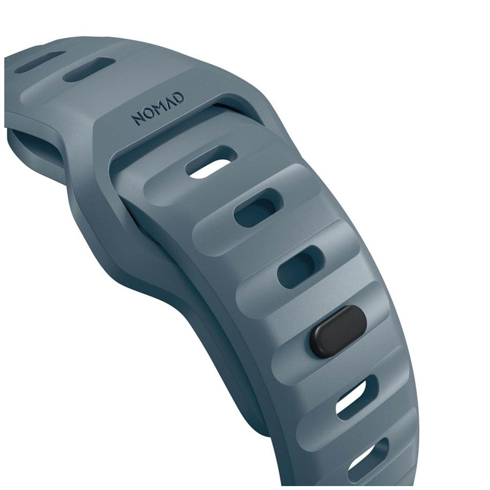 Nomad Apple Watch (42/44/SE/45/46/49 mm) sportsbåndstropp - marinblå