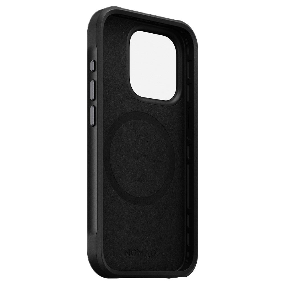 iPhone 15 Pro Nomad Rugged Deksel - MagSafe-kompatibel - Oransje