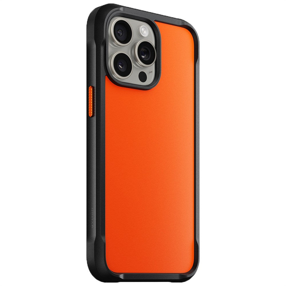 iPhone 15 Pro Max Nomad Rugged Cover - MagSafe Kompatibel - Orange