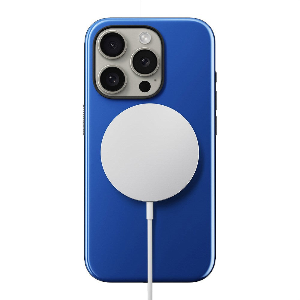 iPhone 15 Pro Max Nomad Sport Cover - MagSafe Kompatibel - Blå