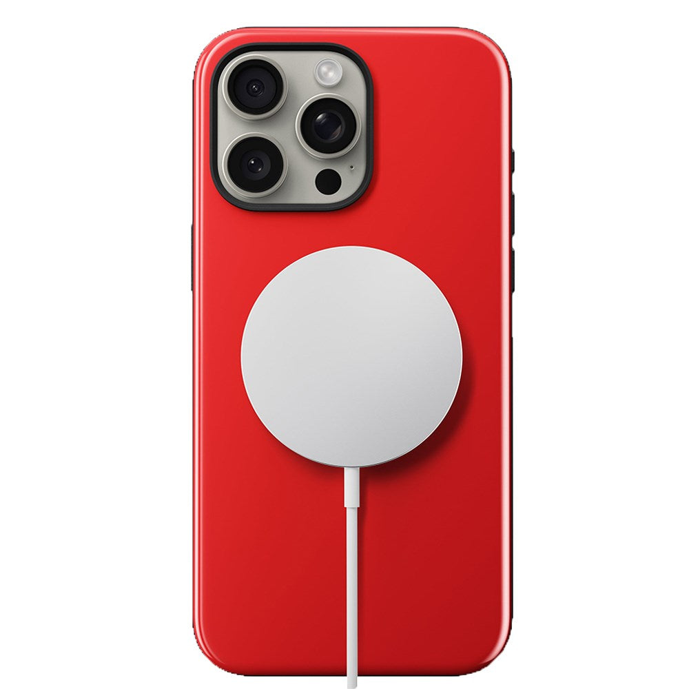 iPhone 15 Pro Max Nomad Sport Cover - MagSafe Kompatibel - Rød