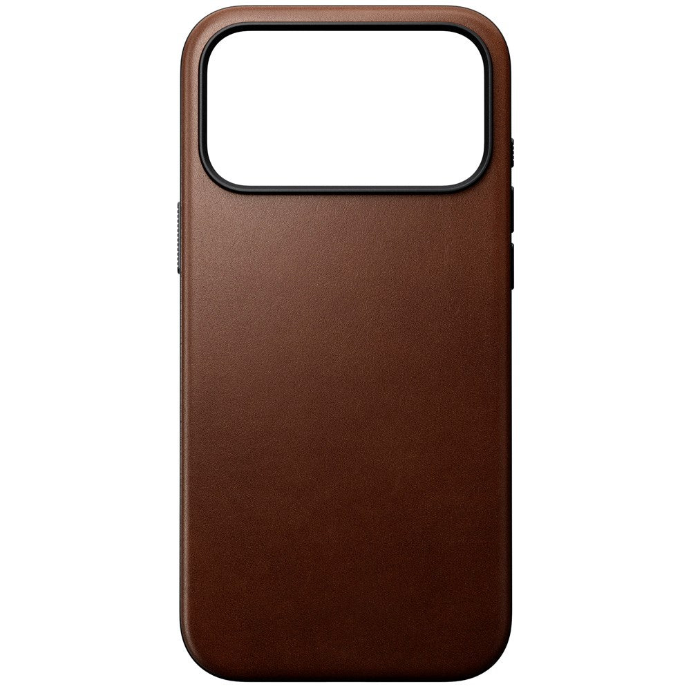 iPhone 17 Pro Max - Nomad Modern Leather Cover - MagSafe Kompatibel - Brown