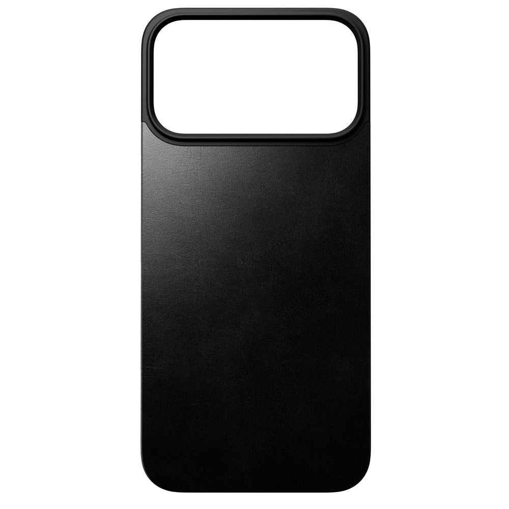 iPhone 17 Pro - Nomad Magnetic Horween Leather Back Cover - MagSafe Kompatibel - Black