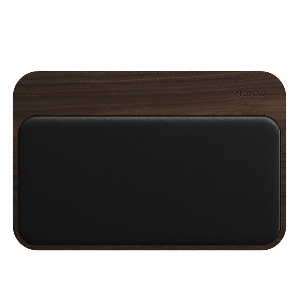 Nomad Base Station Hub Edition m. 10W Trådløs Oplader & USB-C / USB-A Port - Brun / Sort