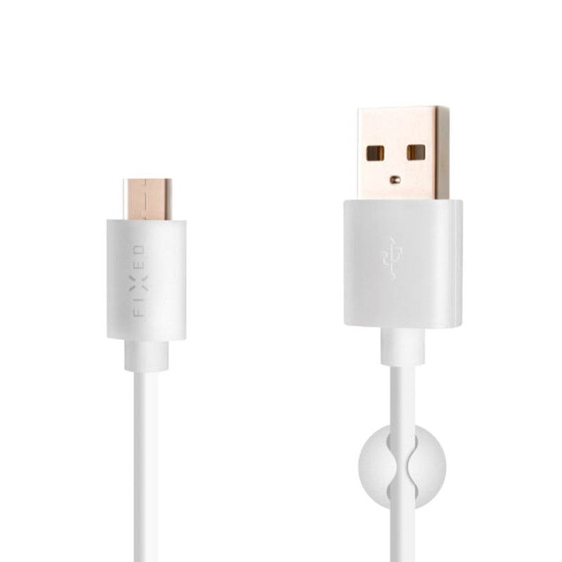 Fixed - USB-A til USB-C Kabel - 2m - Hvid