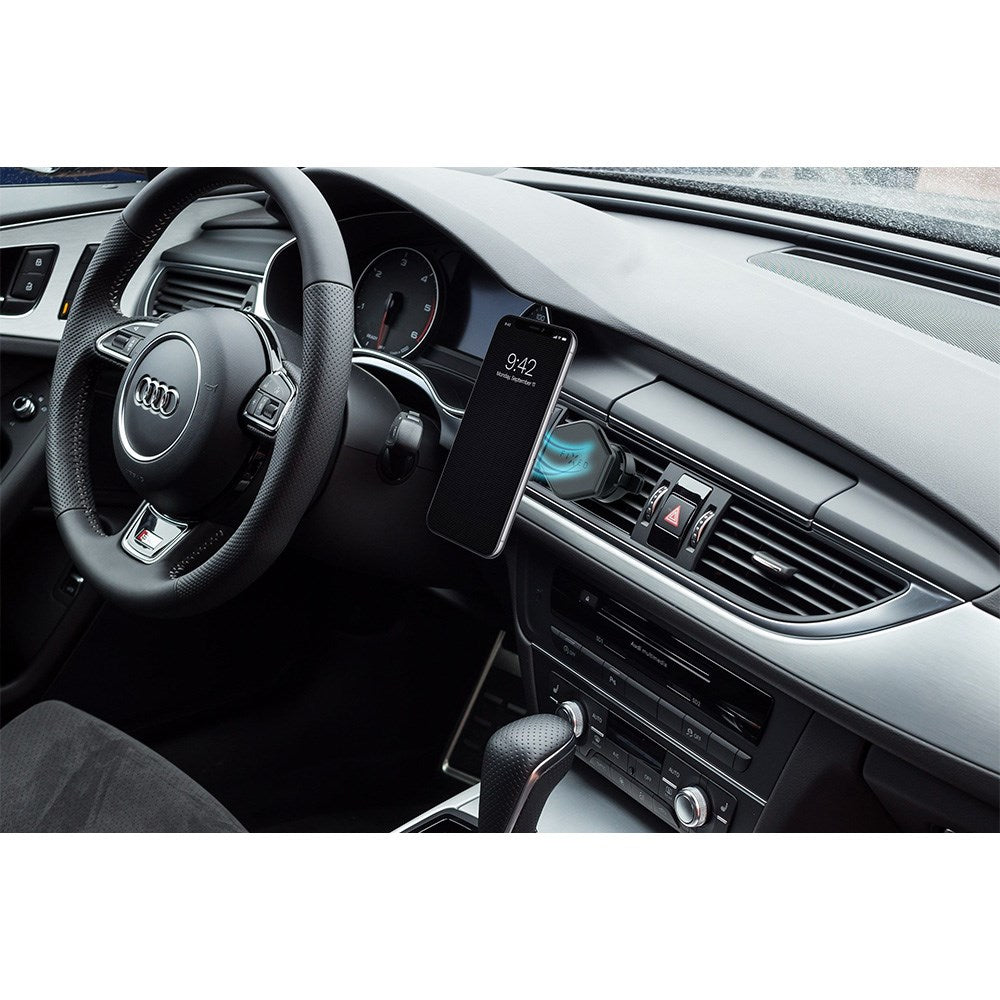 Fixed Icon Magnetic Car Air Vent Telefonholder - Svart