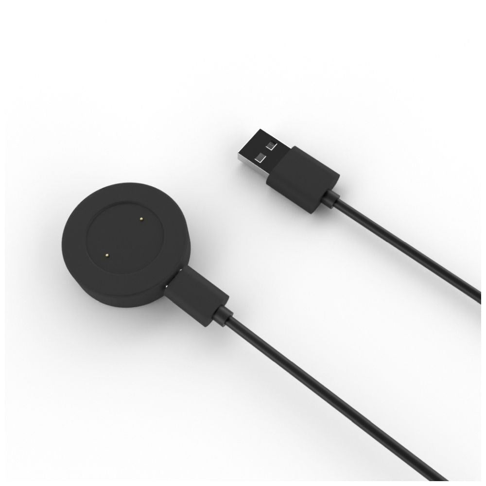 Fast USB-A ladekabel til Huawei Watch - Svart