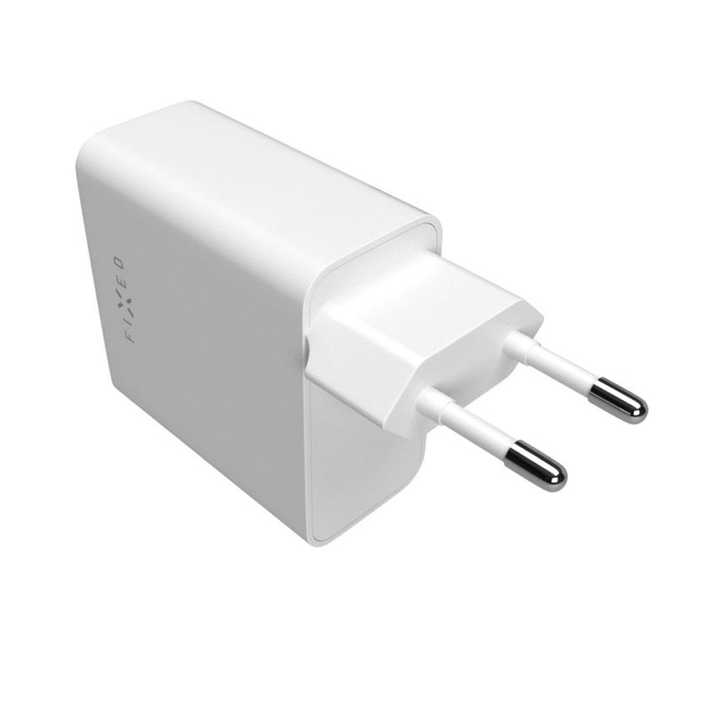 Fast 65W PD 2x USB-C Fast Wall Charger - Hvit