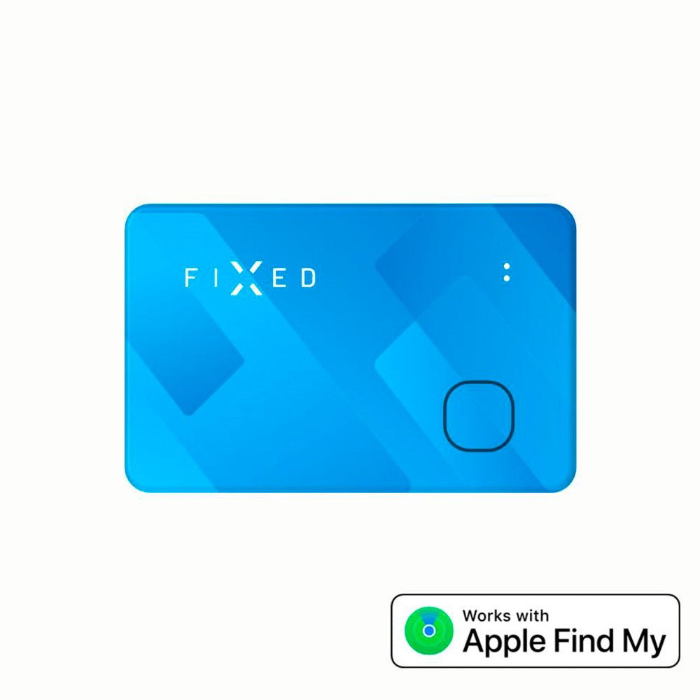 Fixed Tag Card – Bluetooth GPS Tracker – Apple Find My - Blå