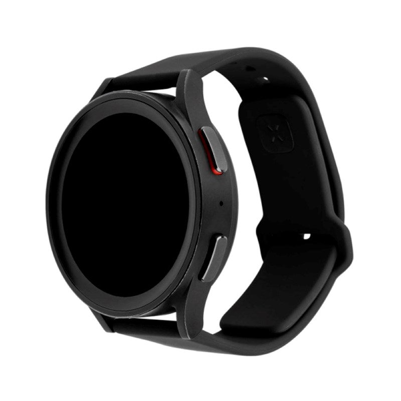Fixed Sporty Silikone Rem til Universal Smartwatch (20mm) - Sort