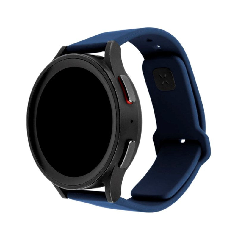 Fixed Sporty Silikone Rem til Universal Smartwatch (20mm) - Blå